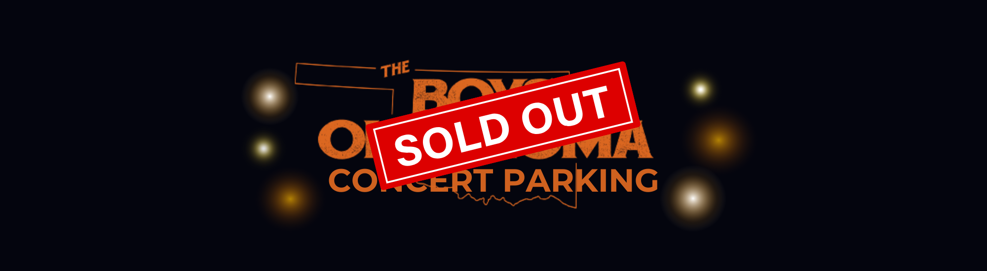 Sold Out Concert Parking