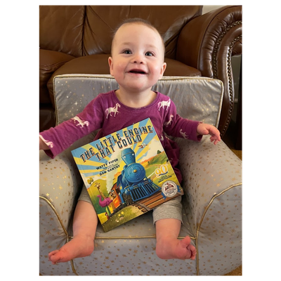 A young reader
