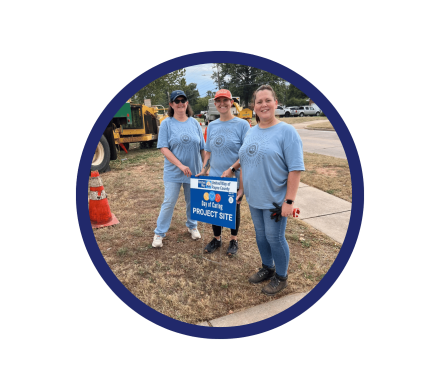 Day of Caring volunteers 