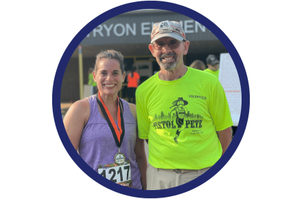 Participants at the Pistol Pete 5K/10K Race
