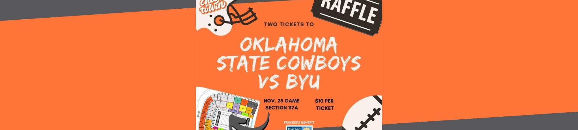 Game Day Ticket Raffle | United Way of Payne County mission of hope